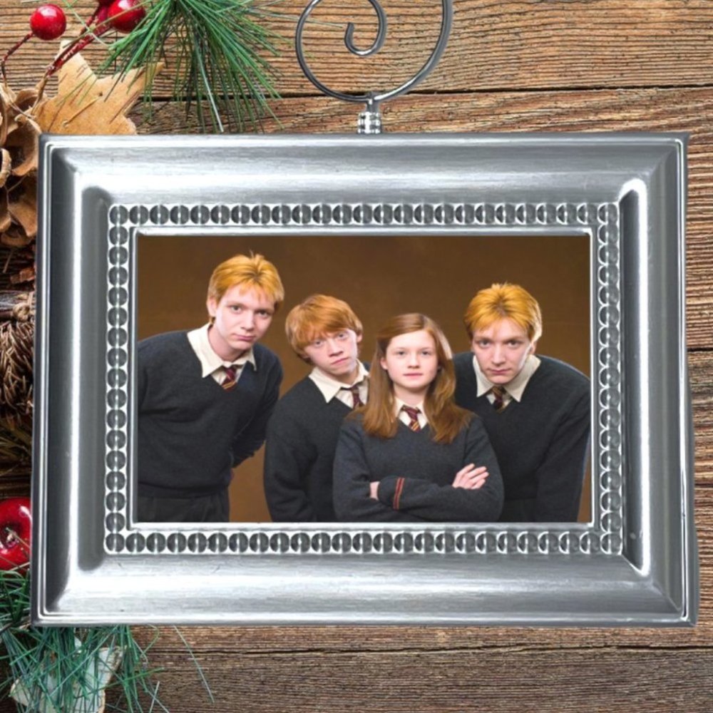 Harry Potter Weasley Family‎ Ron Ginny Fred George Christmas Tree Ornament